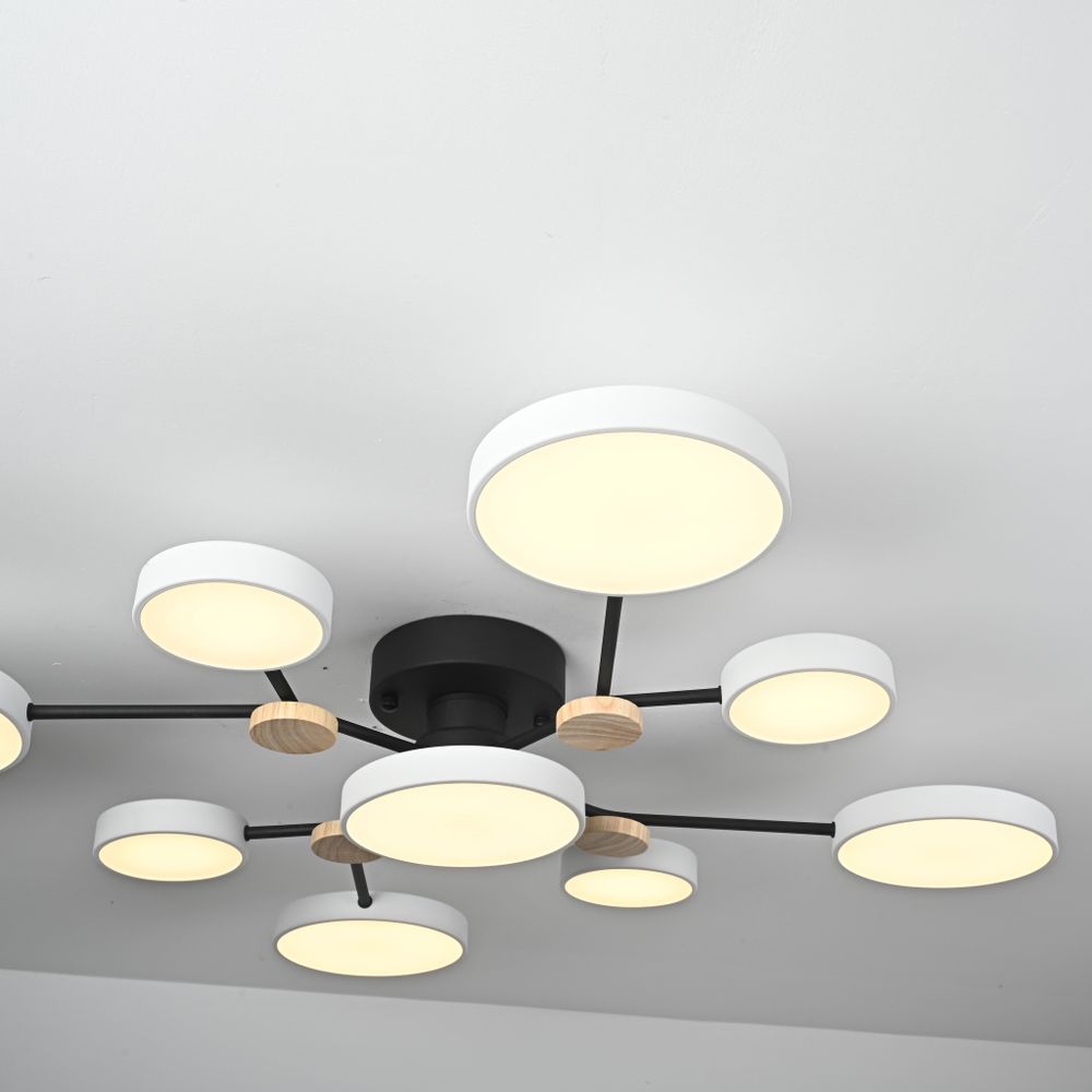 Потолочная Люстра Gamma D98 White By Imperiumloft