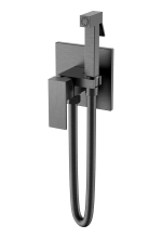 Гигиенический комплект BOHEME Qubic 477-GM Gun Metall