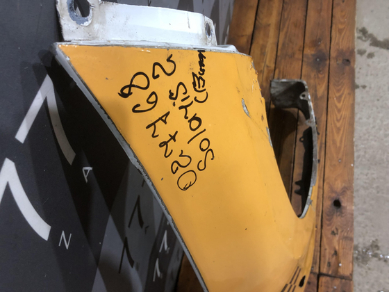 Крыло переднее правое Hyundai Solaris 2 (HCR) 17-нв Б/У Оригинал 66321F9000