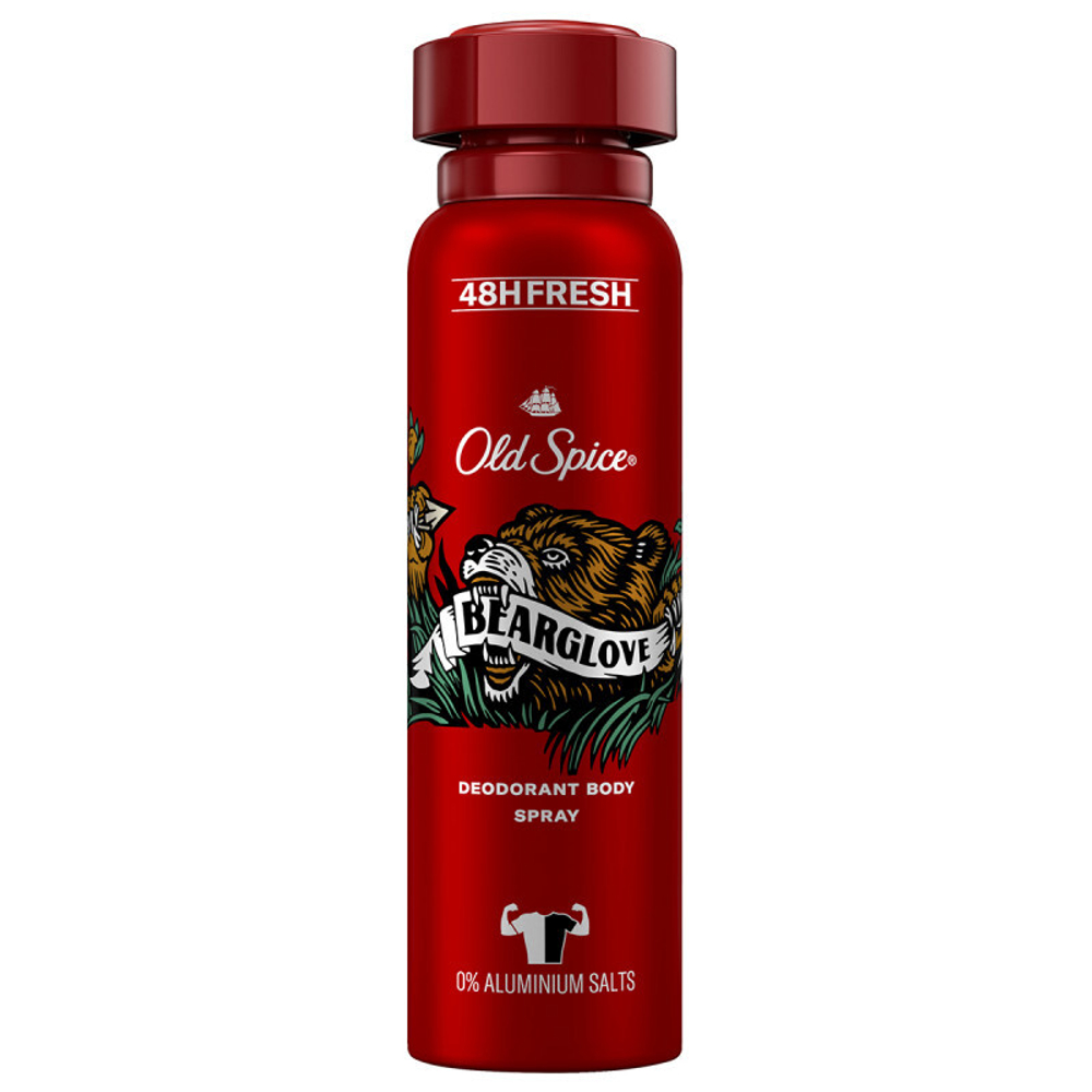 OLD SPICE Дезодорант-спрей Bearglove 150 мл