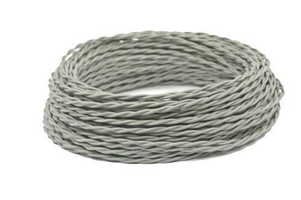 Ретро провод витой Серый Interior Wire Twist Магус ТМ ПВР-СЕР / 3х2,5