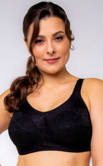 Бюстгальтер для фиксации экзопротеза Valeria ЛФ черный 110-115