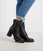 Кожаные ботильоны See By Chlo\u00e9 - черный(SB41099A 18041)