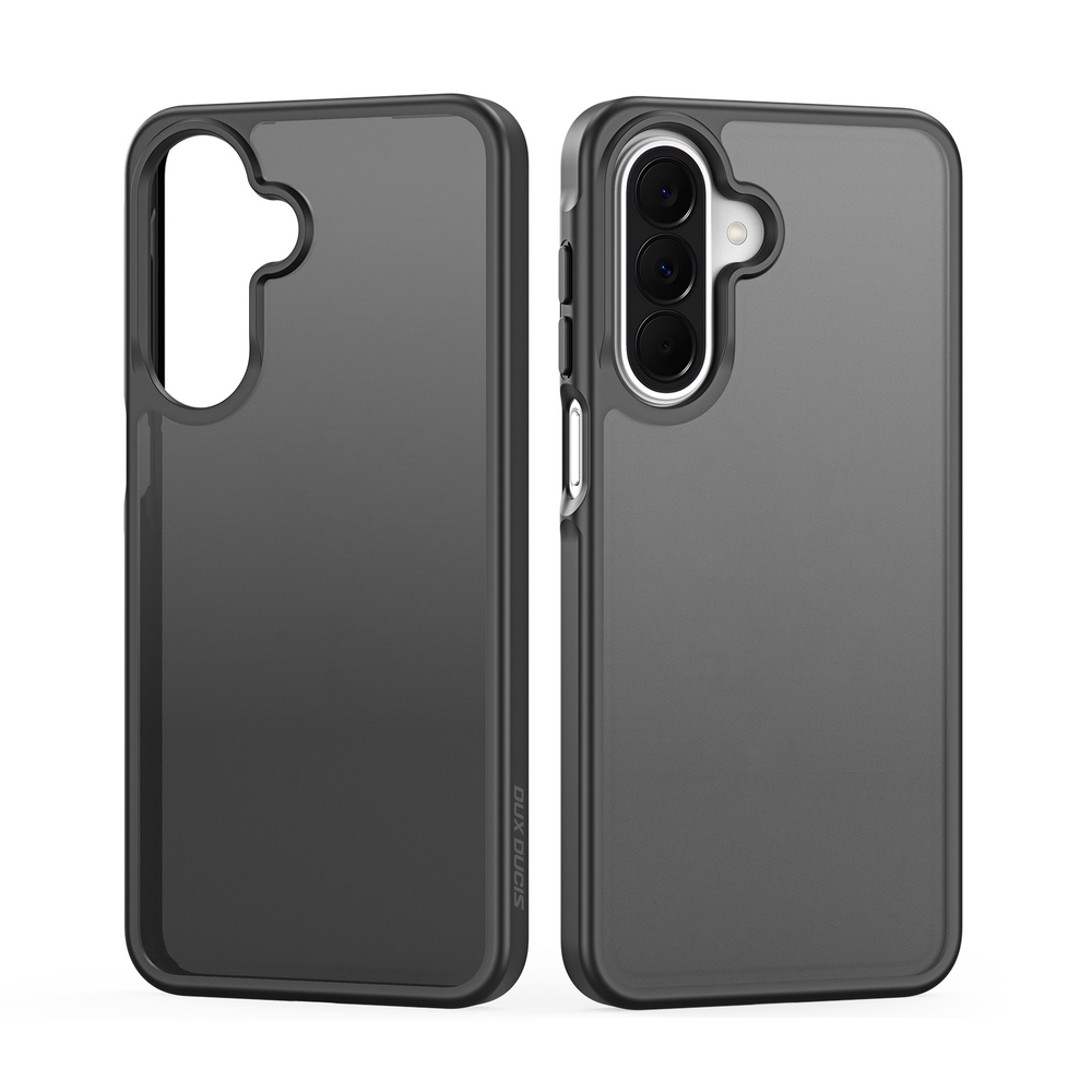 Прозрачный матовый чехол с черными рамками для Samsung Galaxy A27, серия Yind Series от Dux Ducis