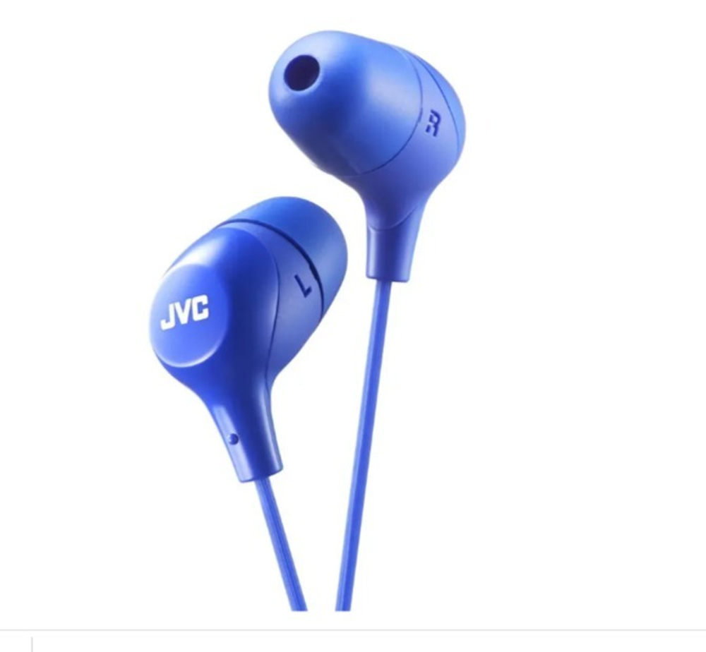 Наушники JVS Marshmallow HA-FX38-A-E blue