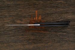 Нож складной Kizlyar Supreme Biker-Z, клинок 89мм, сталь VG-10