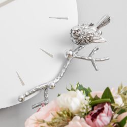 Часы настенные Терра Серебро