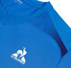 Мужская теннисная футболка Le Coq Sportif Training T-Shirt Short Sleeve 24 - небесный