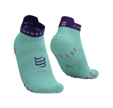 Теннисные носки Compressport Pro Racing v4.0 Run Low 1P - Бирюзовый