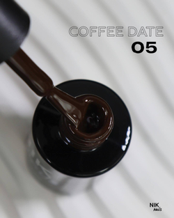 Гель лак NIK nails Coffee date № 05 8 g