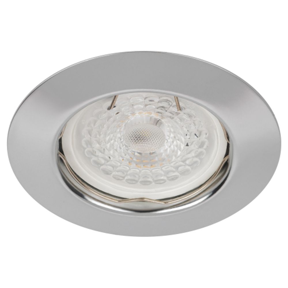 ST3 CH Светильник ЭРА штампованный MR16,12V/220V, 50W хром