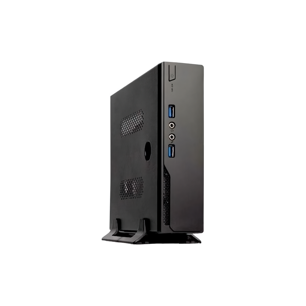 Корпус mini-ITX Foxline FL-104, 65W черный