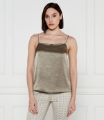 Сатиновый топ Marc Cain - хаки(YC 61.03 W46)