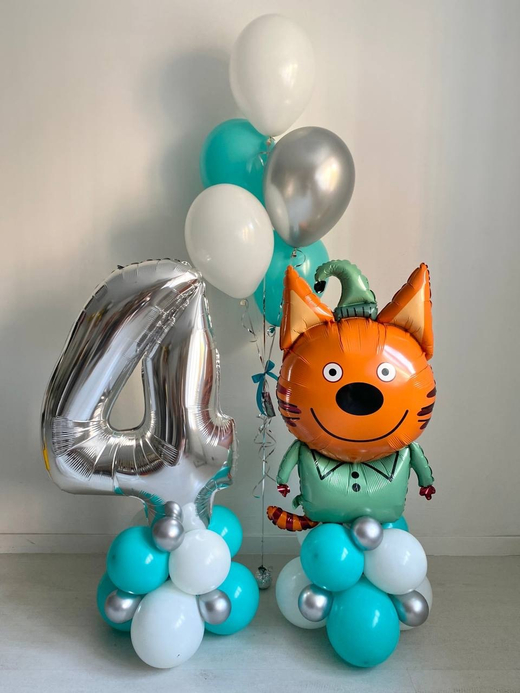 Воздушные шары Три кота Компот №3434