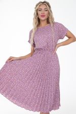 Платье Летнее (гофре,сирень) Diolche (Акция)