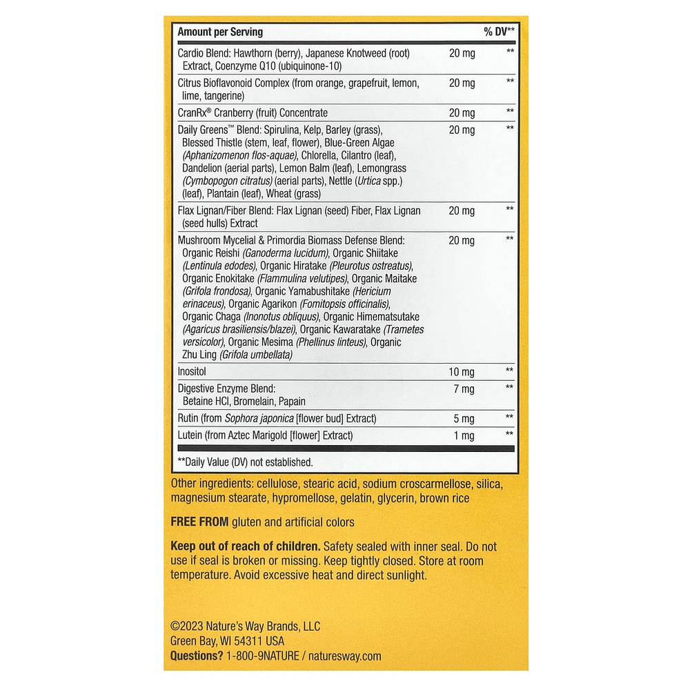 Nature's Way, Alive!, ультрамультивитамины для женщин старше 50 лет, 60 таблеток