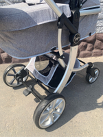 Коляска-трансформер 2в1 DAREX 608 Серый текстиль