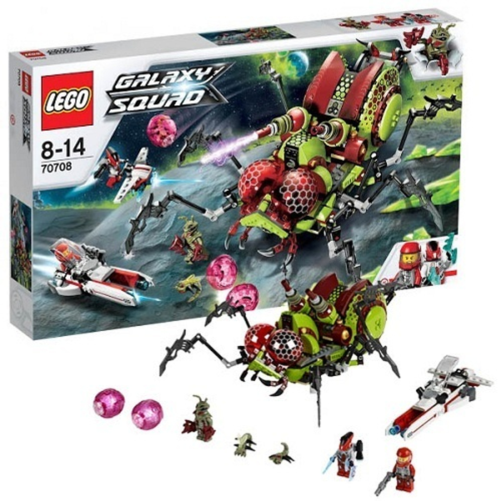 LEGO Galaxy Squad: Паук-инсектоид 70708 — Галактический отряд — Hive Crawler