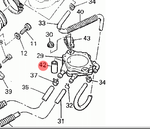 Втулка Yamaha 90387105G5