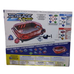 Игровой набор Бейблэйд Бёрст, большая жёлтая арена, из сериала "Beyblade Burst" от SB с 2 волчками и пускателями