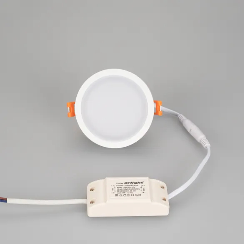 Светодиодная панель LTD-95SOL-10W Day White (Arlight, IP44 Пластик, 3 года) 017990