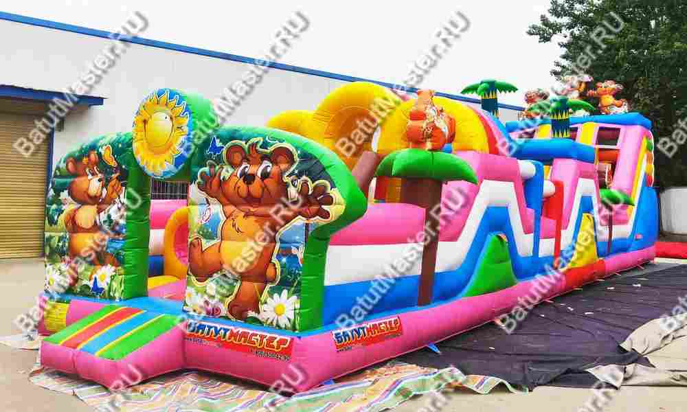 Полоса препятствий "Мишки" 21*4*6 м