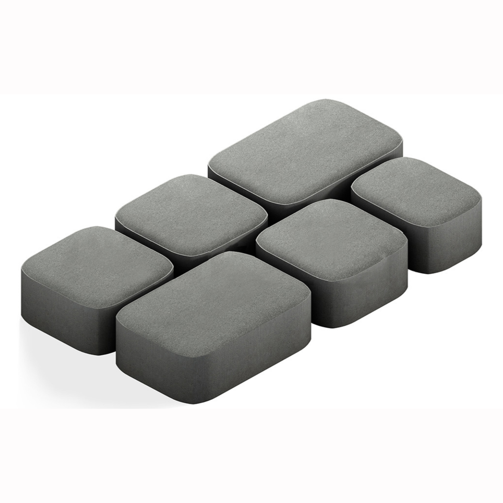 Брусчатка Классико 4,0 (серая), вибропрессование