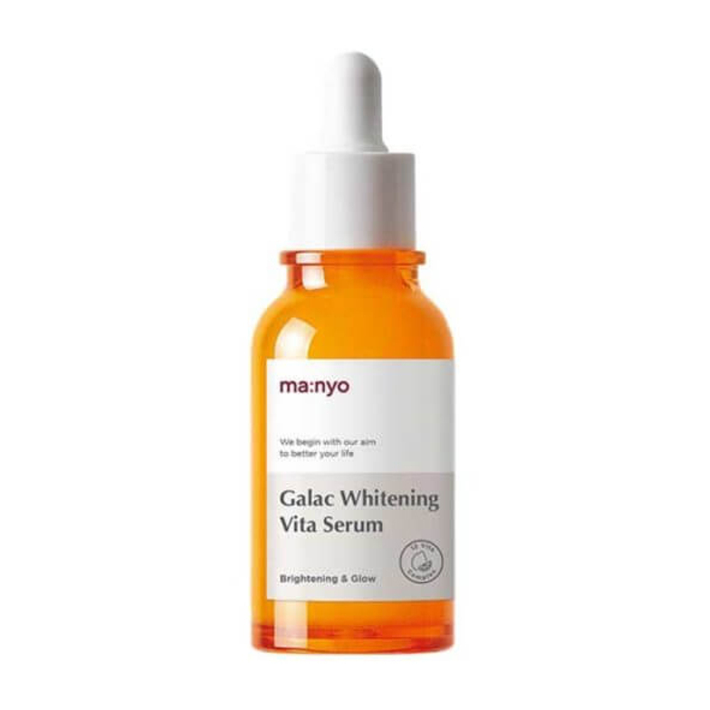 Мультивитаминная сыворотка для тусклой кожи Manyo Galac Whitening Vita Serum 50ml