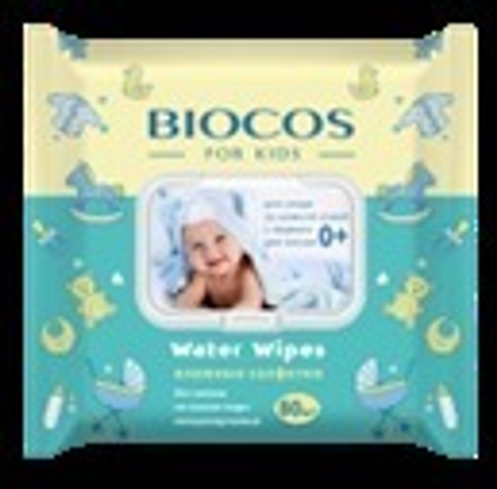 Салфетки влажные BIOCOS детские Water Wipes 54шт