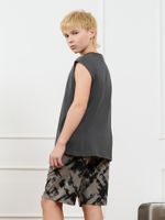 Костюм для мальчика Этюд-2 Виотекс ГРАФИТОВЫЙ