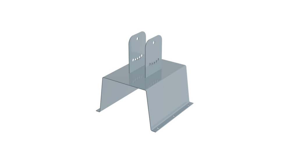 Кронштейн ограждения Fachmann PL/PVC/H114-750 RAL