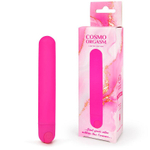 Ярко-розовый классический перезаряжаемый мини-вибратор - 12 см. (Цвет: ярко-розовый)