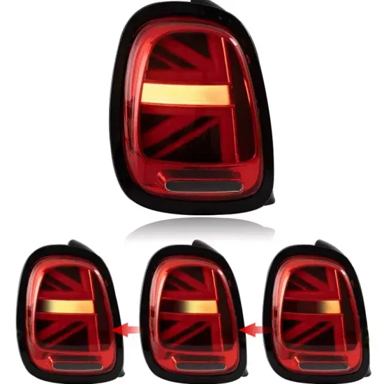 Задние фонари Мини Купер F55 F56 Union Jack 2013-2018 V1 type КРАСНЫЕ