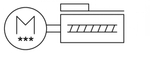 Блок оси шпинделя Festo ELGS-BS-KF-32-500-8P-ST-M-H1-PLK-AA