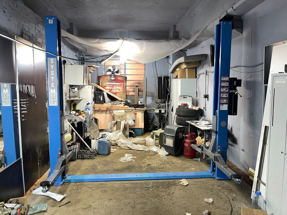 Двухстоечный автомобильный подъемник SYSTEM T4i 380V