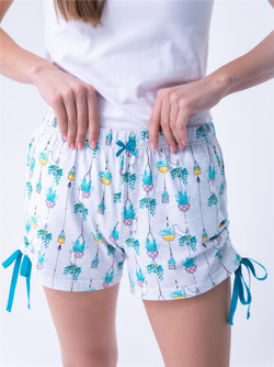 RELAX MODE / Шорты домашние пижамные короткие летние хлопок трикотажные - 12016