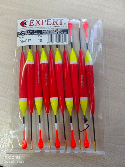 Поплавков EXPERT 3г 10штук