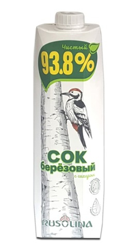 Сок Березовый "Rusolina" 1л. АВС