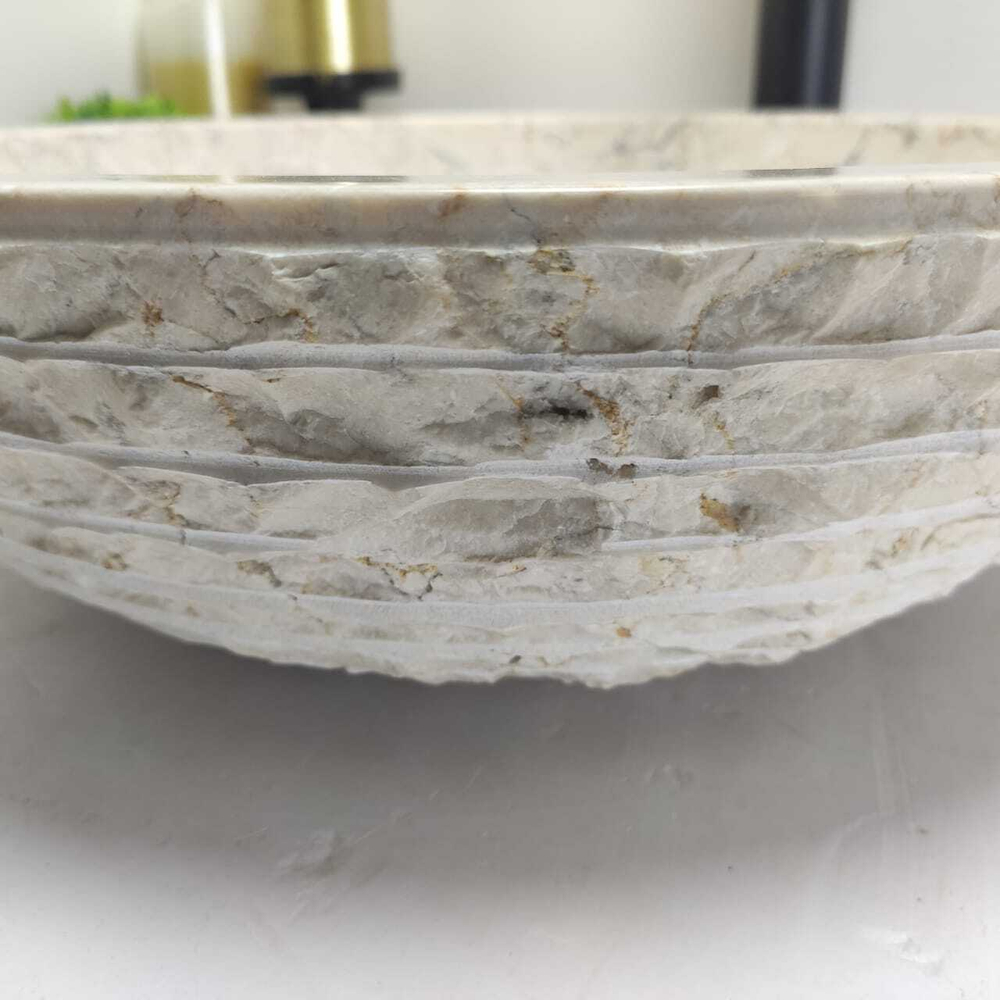 Раковина из мрамора Bowl Cream Marmo Small BM-60579 40*40*12