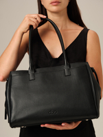 Кожаная сумка Lolita DBR 31436 черный