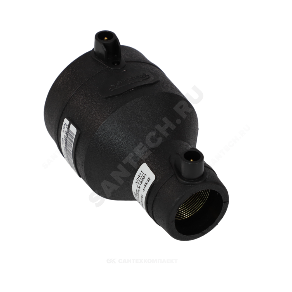 Переход электросварной ПЭ100 Дн 63х50 Ру16 SDR11 SMART JOINT EFR6350A