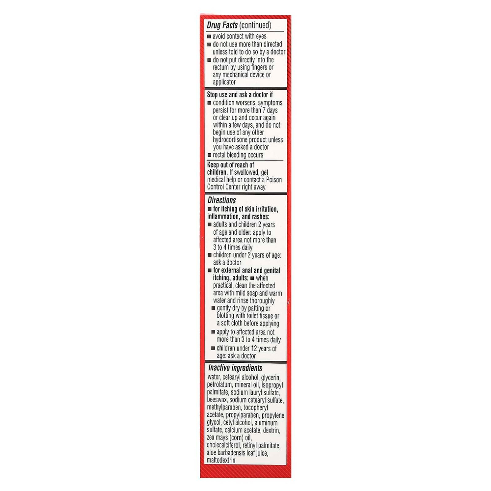 Cortizone 10, Maximum Strength, ультрауспокаивающий крем, 28 г (1 унция)