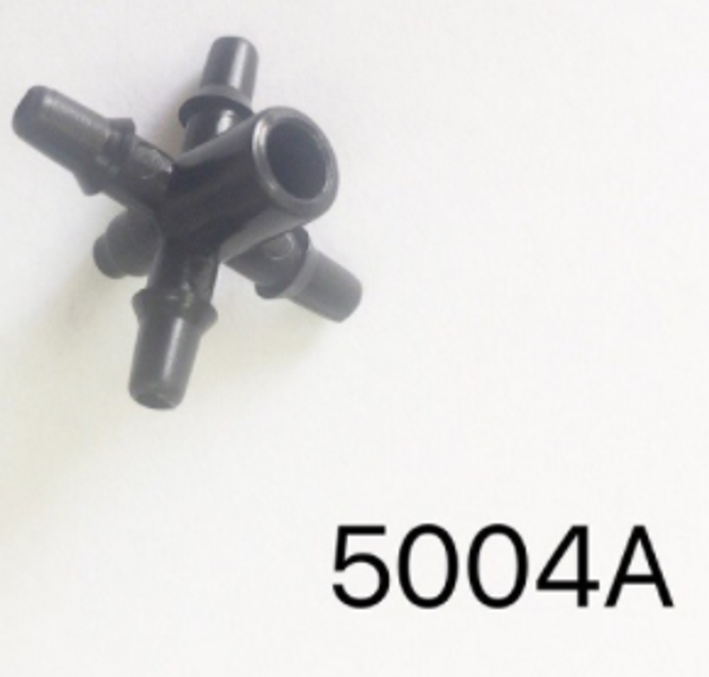Коннектор для микротрубки пятиконечный 5мм (100/15000)