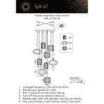 Подвесная люстра Aployt Kornelcia APL.311.03.09
