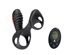 Adrien Lastic Gladiator + LRS - Насадка стимулирующая с пультом ДУ