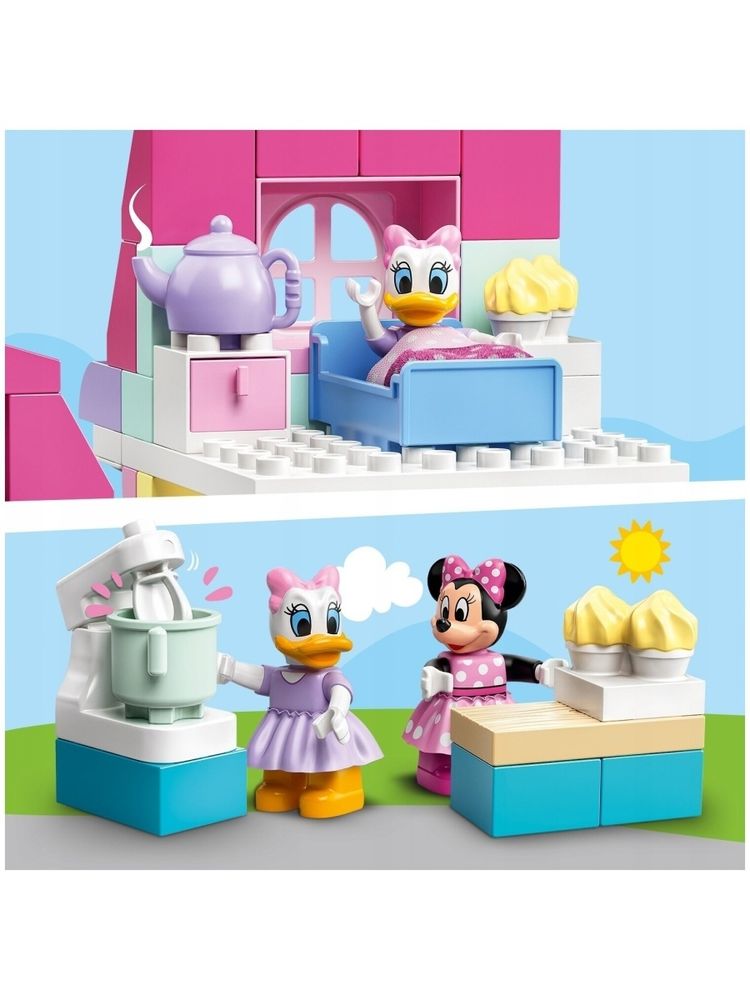 Конструктор LEGO DUPLO Disney 10942 Дом и кафе Минни