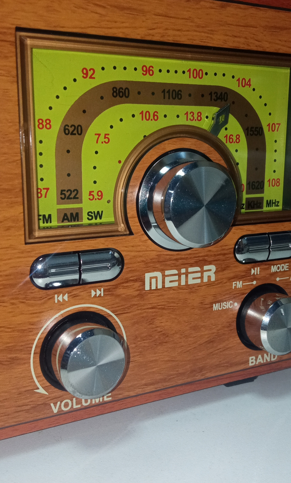 Радиоприемник Meier M-1912BT +MP3 плеер Retro
