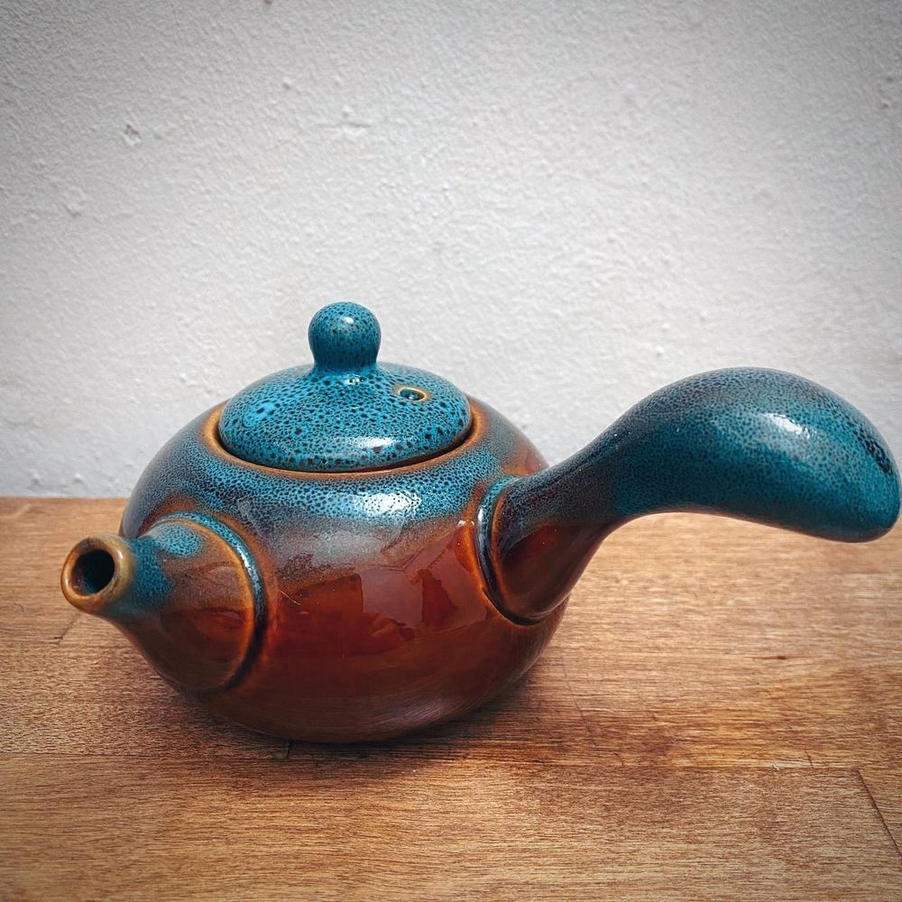 Чайник с боковой ручной, "Песок"