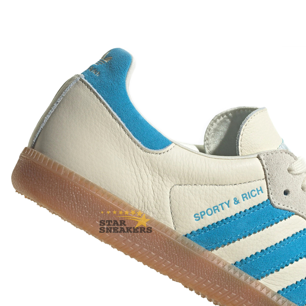 ADIDAS SAMBA x Sporty & Rich "Cream Blue"