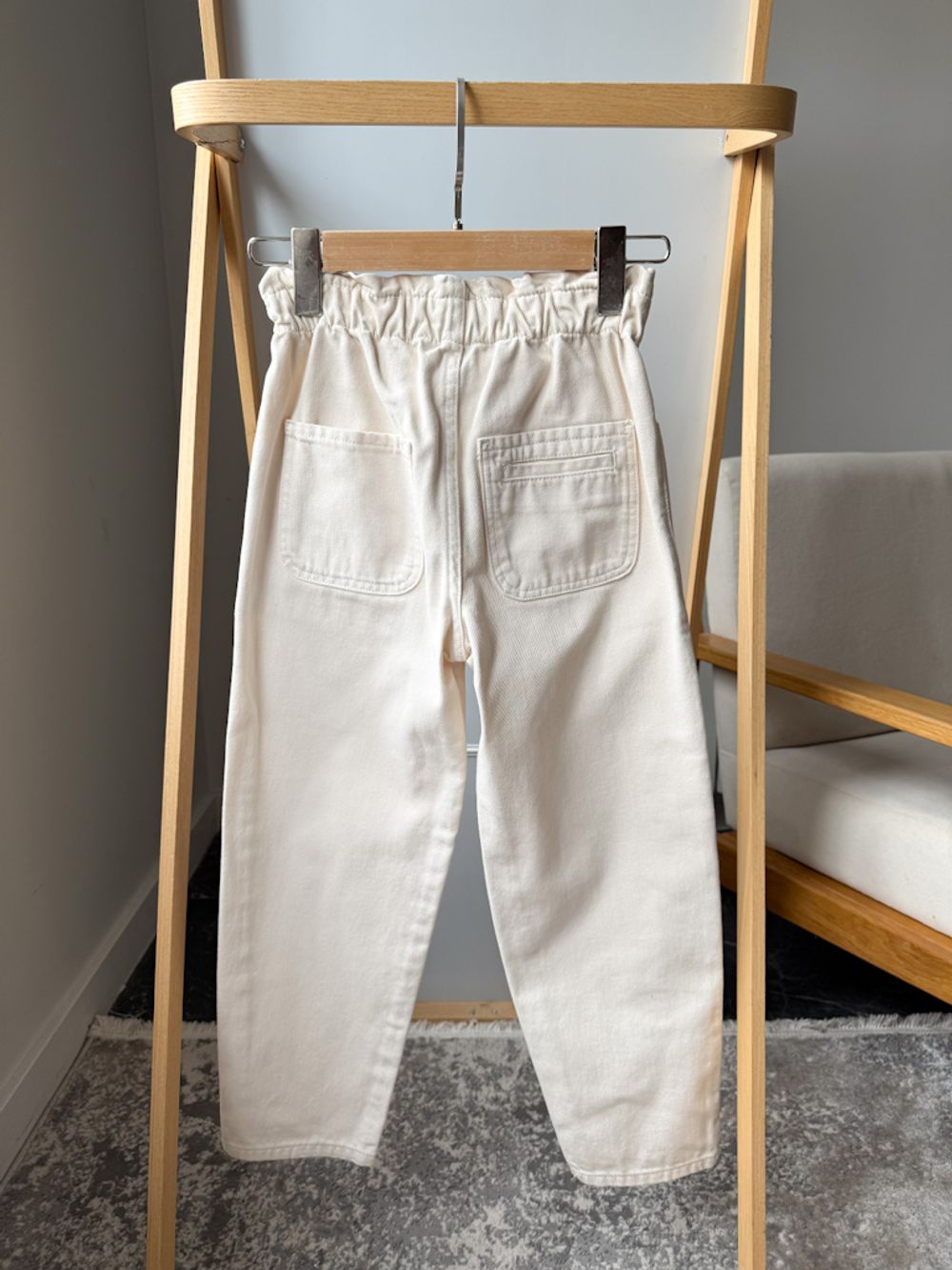 Брюки из денима Zara, 134